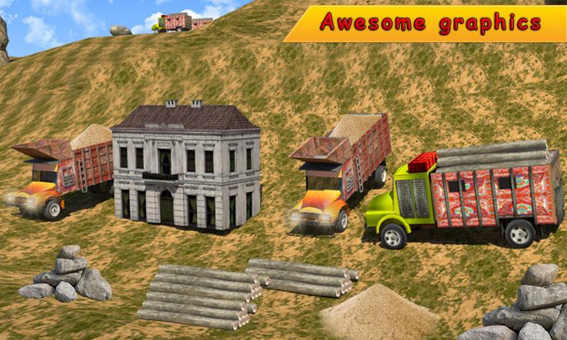 Pak Hill Truck Driver 2017 Sim截图1