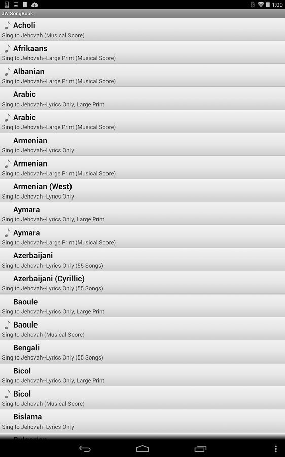 JW Song Book截图8