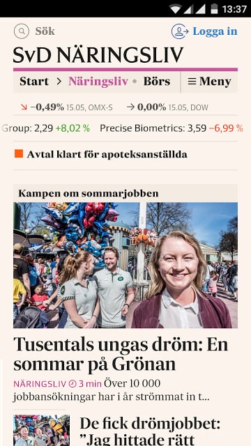 SvD N&auml;ringsliv截图4