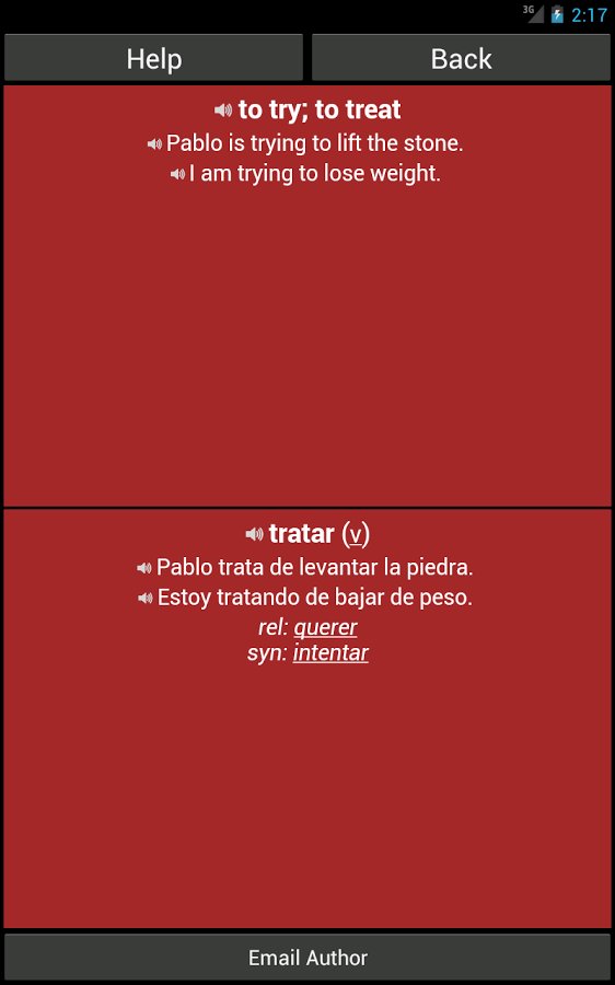 Spanish Basic Vocabulary截图3