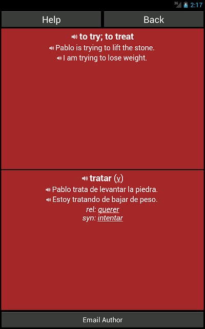 Spanish Basic Vocabulary截图8