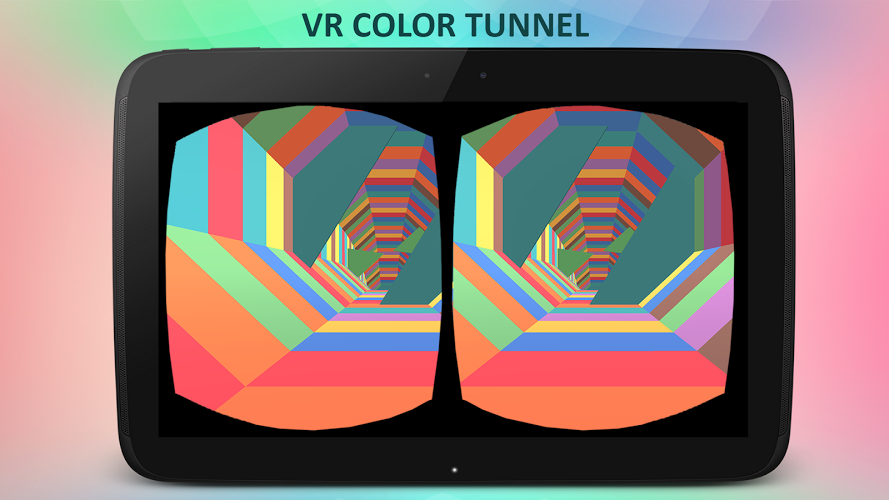 Extreme VR Space Color Tunnel截图5