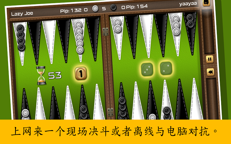 Backgammon Gold FREE截图1