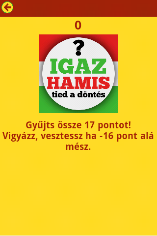 Igaz vagy hamis? Tied a döntés截图3