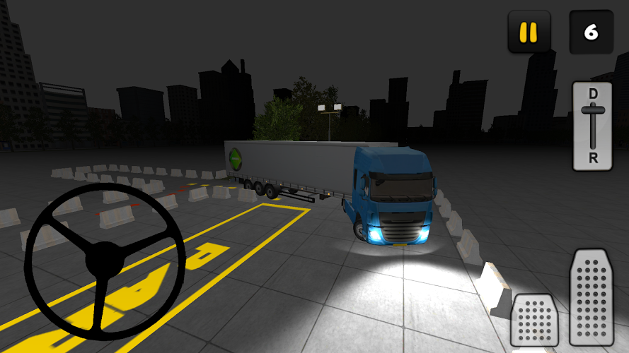 Night Truck Parking 3D截图3