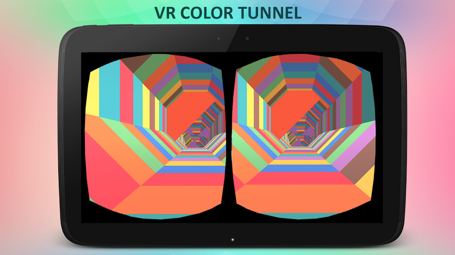 Extreme VR Space Color Tunnel截图3