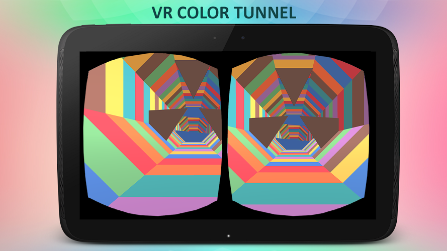 Extreme VR Space Color Tunnel截图2