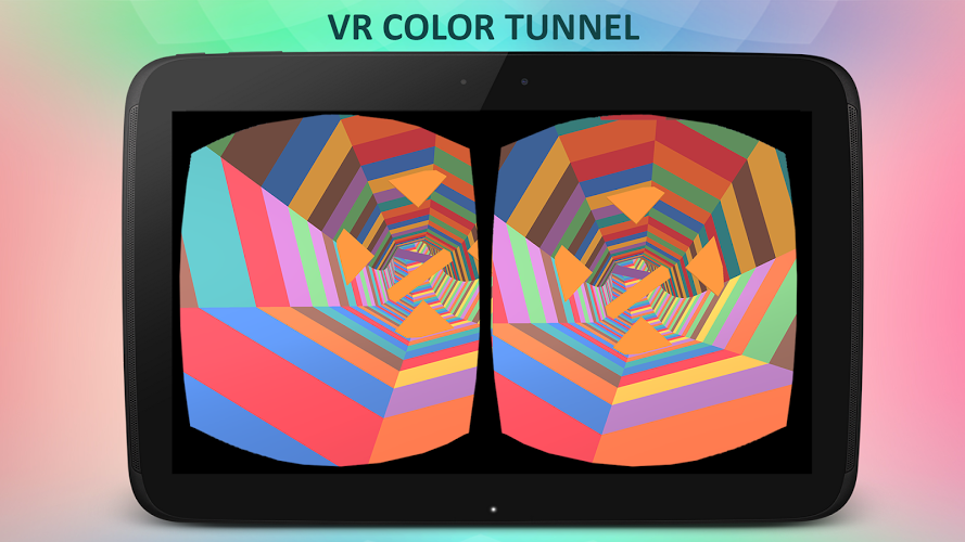 Extreme VR Space Color Tunnel截图1