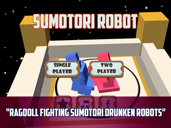 Sumotori Drunken Robot Wrestle截图1