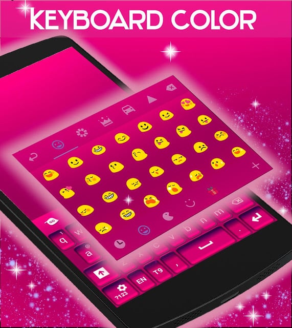 Keyboard Color Pink截图4