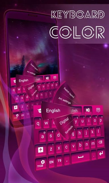 Keyboard Color Pink截图2