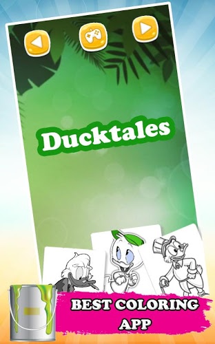 Ducktales Coloring Book截图2