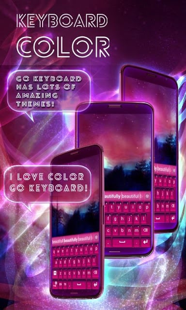 Keyboard Color Pink截图7