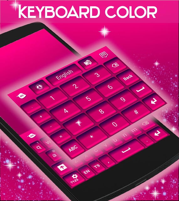 Keyboard Color Pink截图5