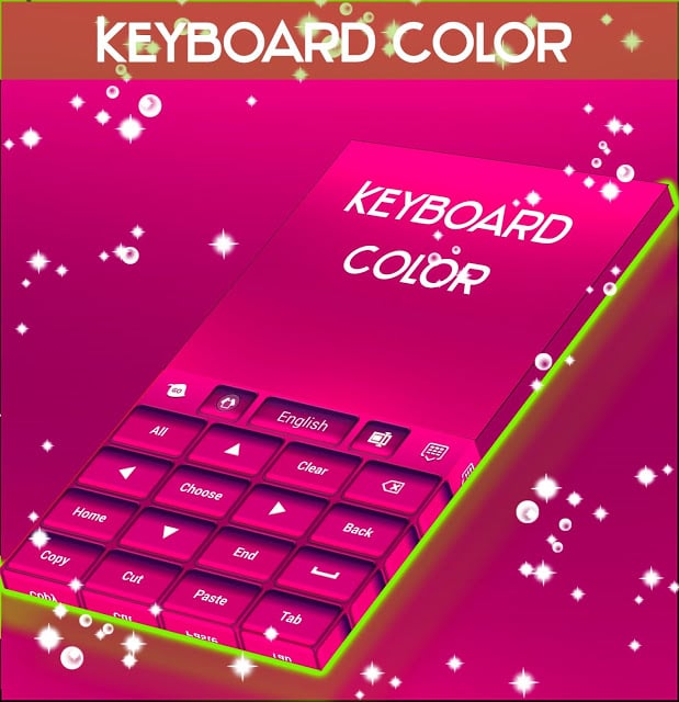 Keyboard Color Pink截图1