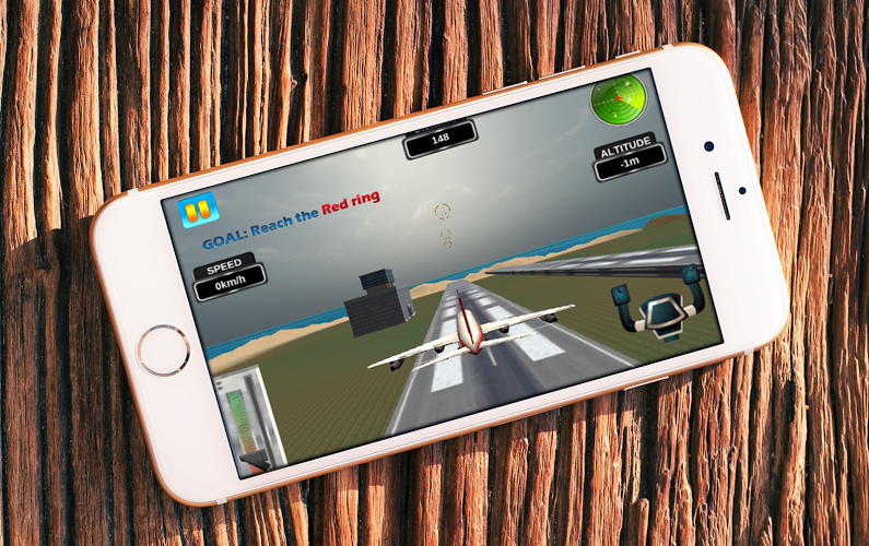 飞机飞行模拟器游戏的3D截图2
