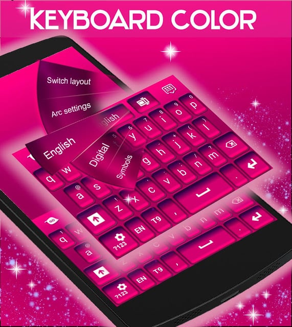 Keyboard Color Pink截图3