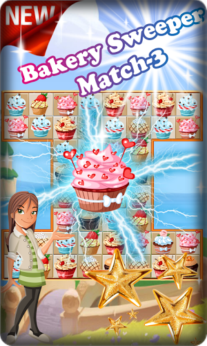 Bakery Deluxe Match 3 Free!截图4