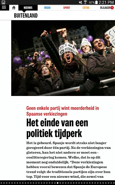 Het Nieuwsblad digitale krant截图1