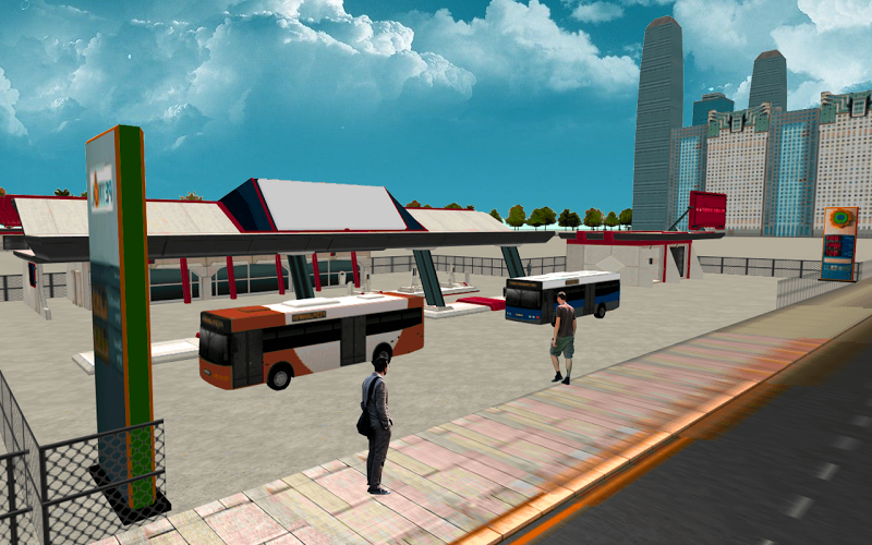 Modern City Bus Simulator截图1