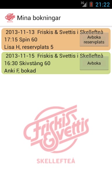 Friskis&amp;Svettis Skellefte&aring;截图3