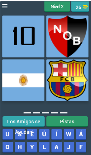 4 Fotos 1 Futbolista Americana截图2