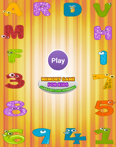 Memory Kids Alphabet & Numbers截图4