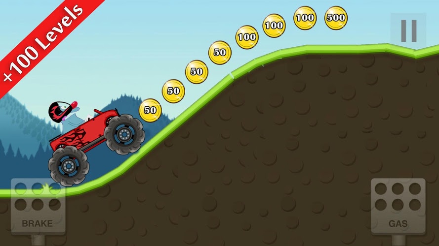 Hill Climb Oggy Racing截图2