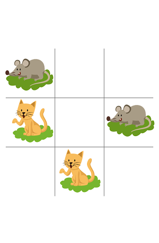 funny tic tac toe animals截图2