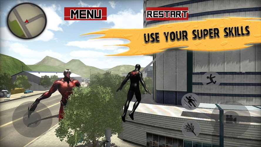 Strange Spider Hero Battle 3D截图1