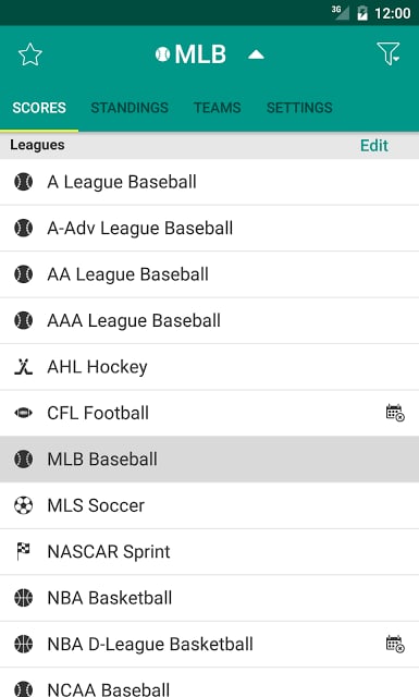 Sports Scores截图3