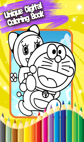 Coloring Book For Doraemon Fan截图2