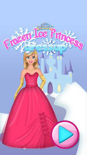 Frozen Ice Princess Dressup截图4