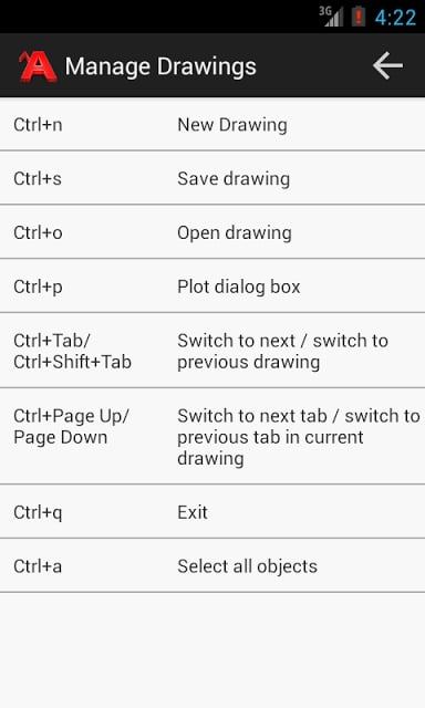 快捷方式 Autocad Shortcuts截图1