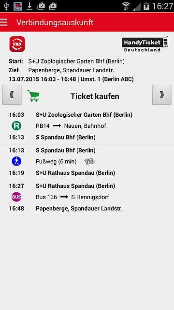 HandyTicket Deutschland截图3