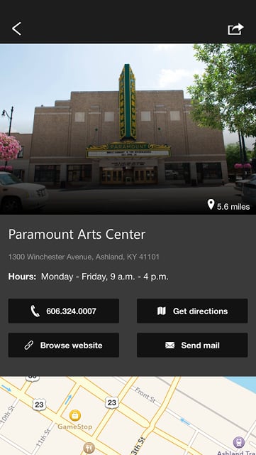 Paramount Arts Center截图3