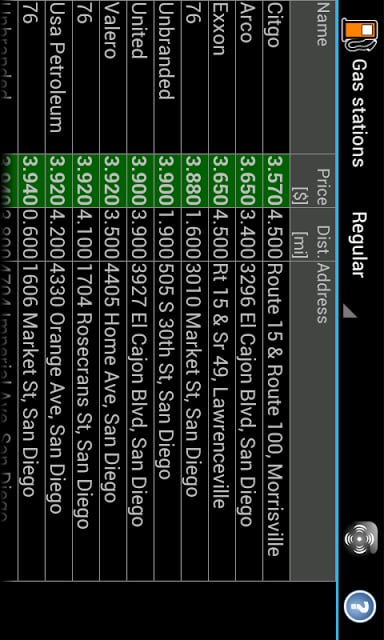 Refueling database截图6