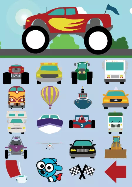 Toddler Cars 2 (free version)截图1