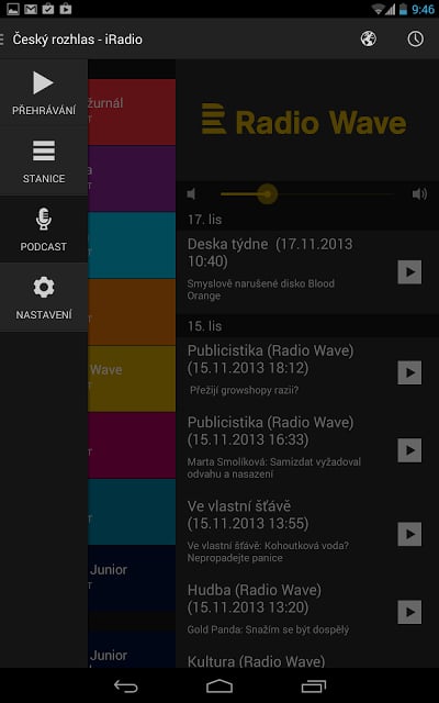 iRadio – Česk&yacute; rozhlas截图2