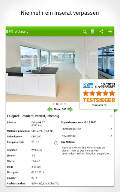 Property Market Switzerland截图4