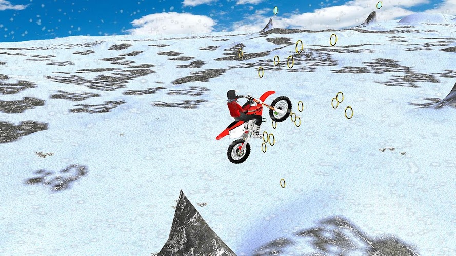 Motocross Racing: stunt winter截图1