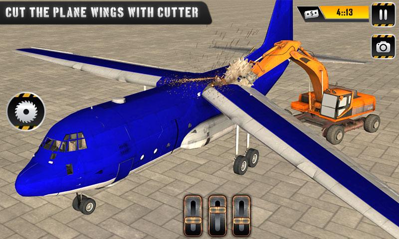 Plane Demolish Crusher Crane截图1