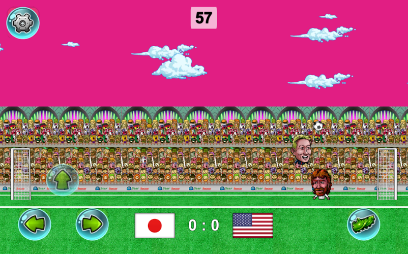 Crazy Head Soccer截图3