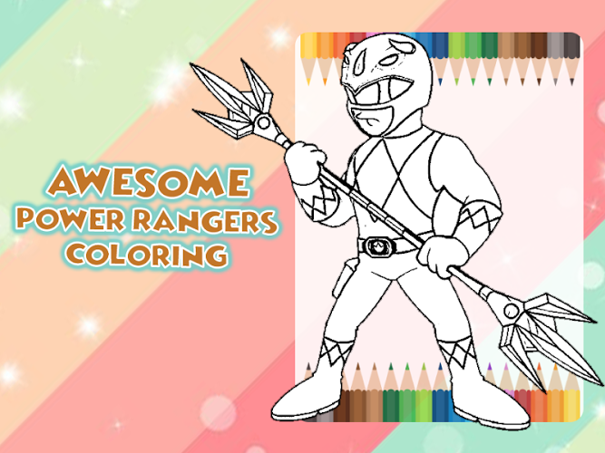 Coloring Pages for The Rangers截图5