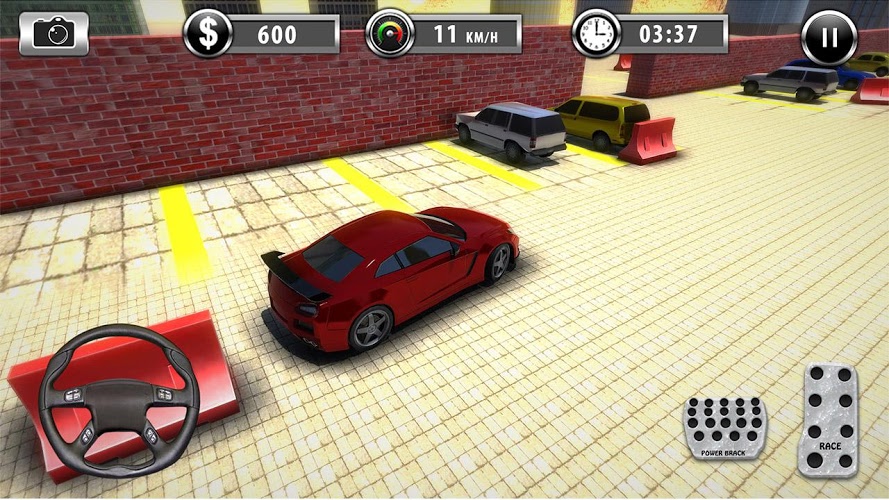 Real Luxury Sports Car Parking截图2