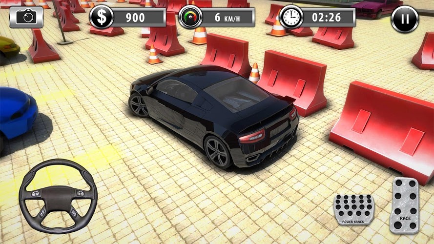 Real Luxury Sports Car Parking截图1