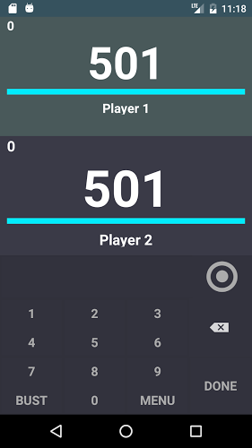 Darts Score Easy scoreboard截图2