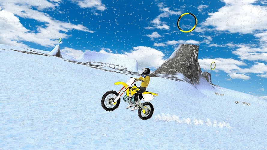 Motocross Racing: stunt winter截图4