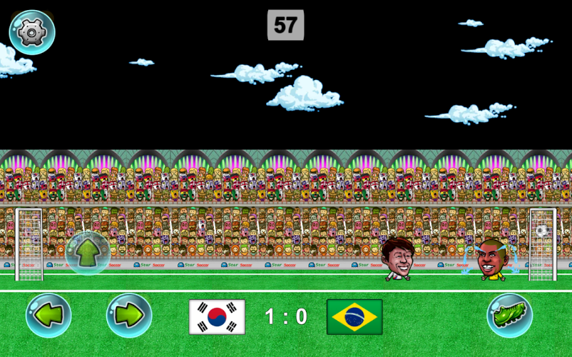 Crazy Head Soccer截图2