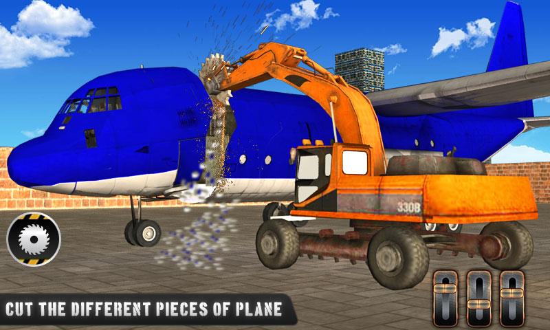 Plane Demolish Crusher Crane截图2